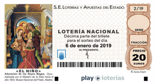 Décimo de la Lotería del Niño 2019, sorteo 2