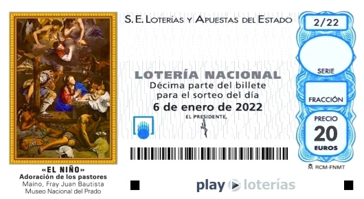 Décimo de la Lotería del Niño 2022, sorteo 2