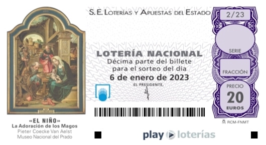 Décimo de la Lotería del Niño 2023, sorteo 2