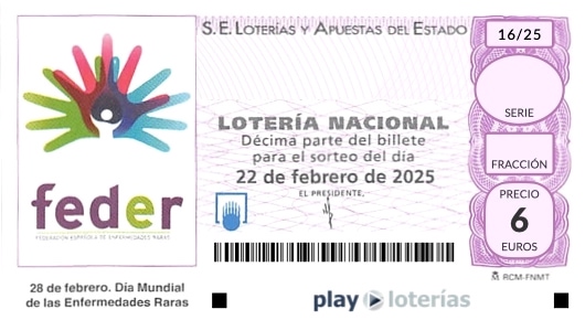 Décimo de la Lotería Nacional del sábado 22 de febrero de 2025, sorteo 16