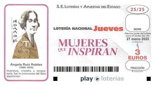 Décimo de la Lotería Nacional del jueves 27 de marzo de 2025, sorteo 25