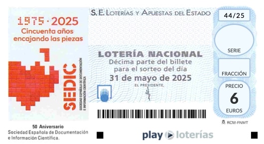 Décimo de la Lotería Nacional del sábado 31 de mayo de 2025, sorteo 44