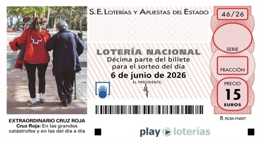 Décimo de la Lotería Nacional del sábado 6 de junio de 2026, sorteo 46