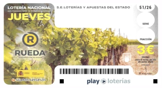 Décimo de la Lotería Nacional del jueves 25 de junio de 2026, sorteo 51