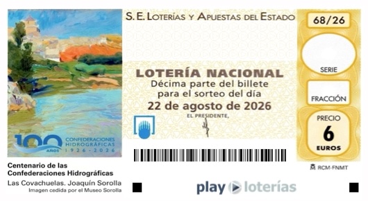 Décimo de la Lotería Nacional del sábado 22 de agosto de 2026, sorteo 68
